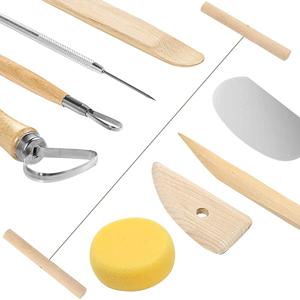 ابزار سفال گری چوبی ریما(8 عددی)