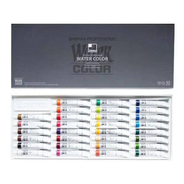 آبرنگ-آرتیست-30-رنگ-شین-هان