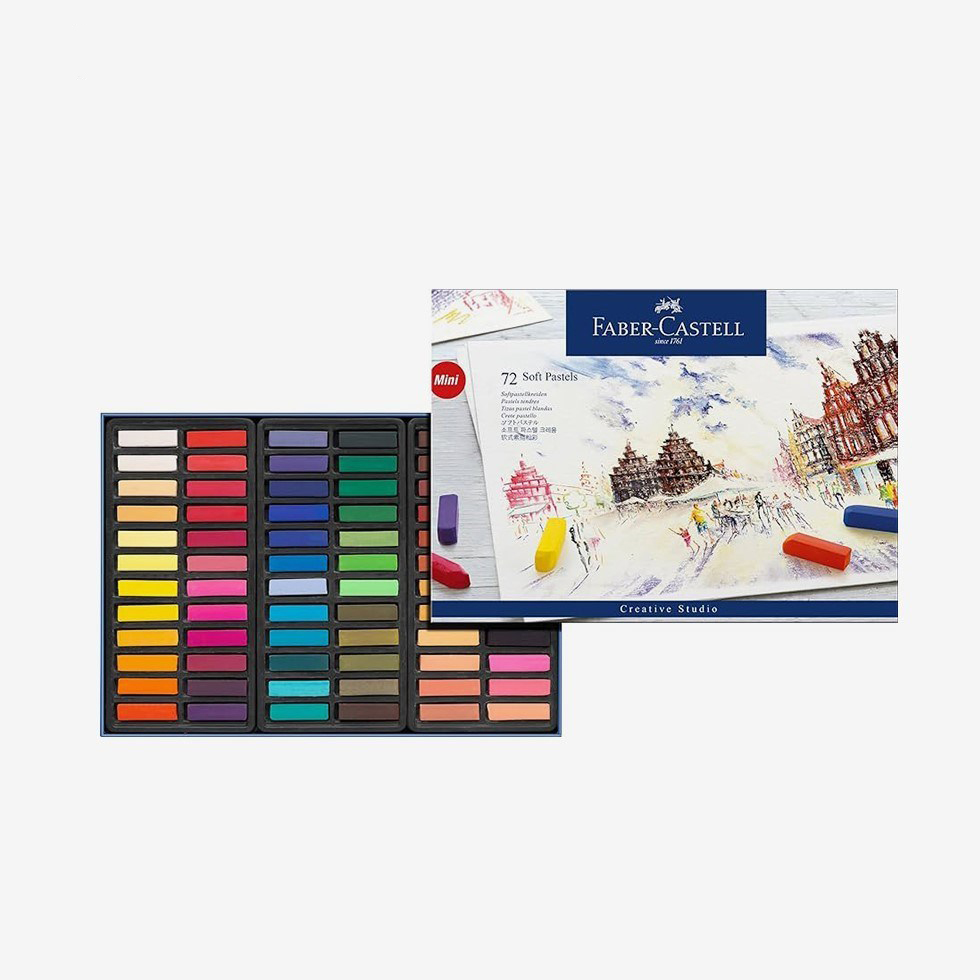 گچ پاستل نرم مینی فابرکاستل مدل Creative Studio