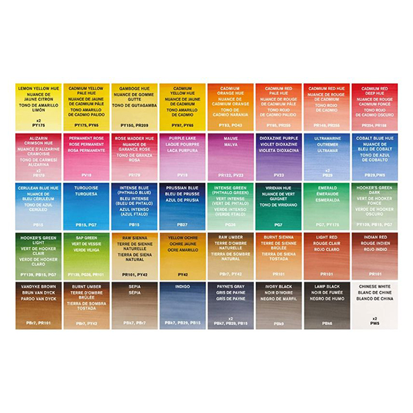 آبرنگ-کاتمن-وینزور-جعبه-پلاستیکی-45-رنگ1