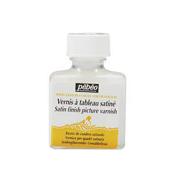 وارنیش ساتین رنگ روغن پ ب اُ