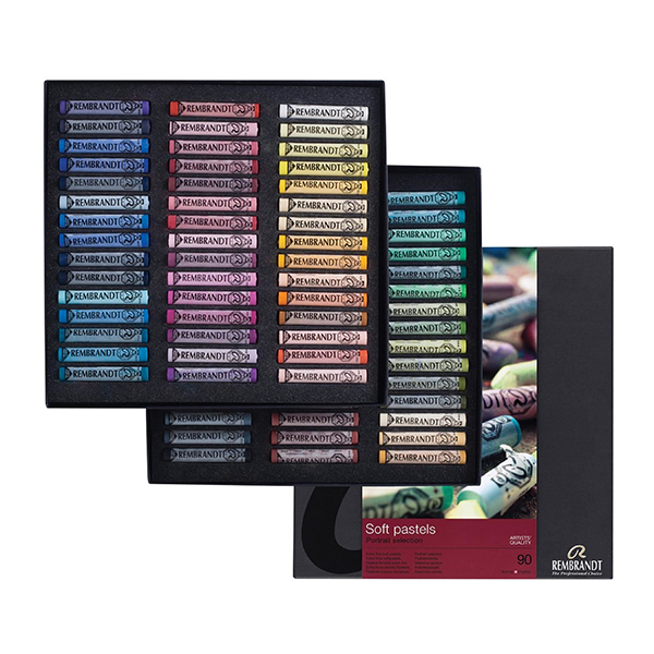 پاستل-گچی-رامبرانت-پرتره-90-1