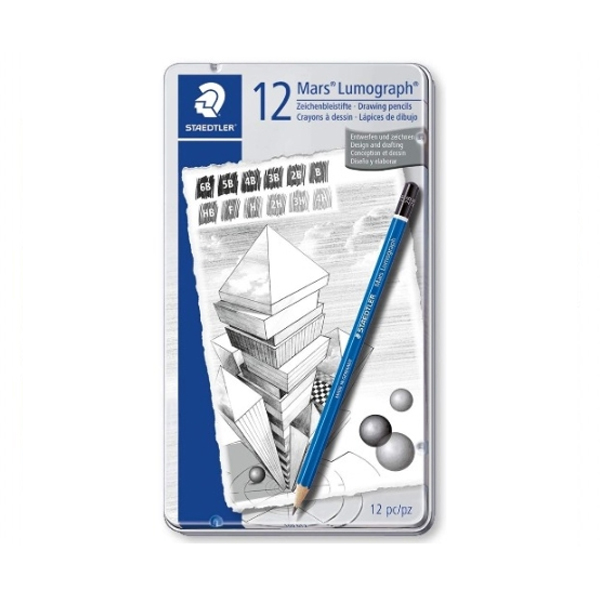 ست مداد لوموگراف گرافیتی استدلر(12 عددی)