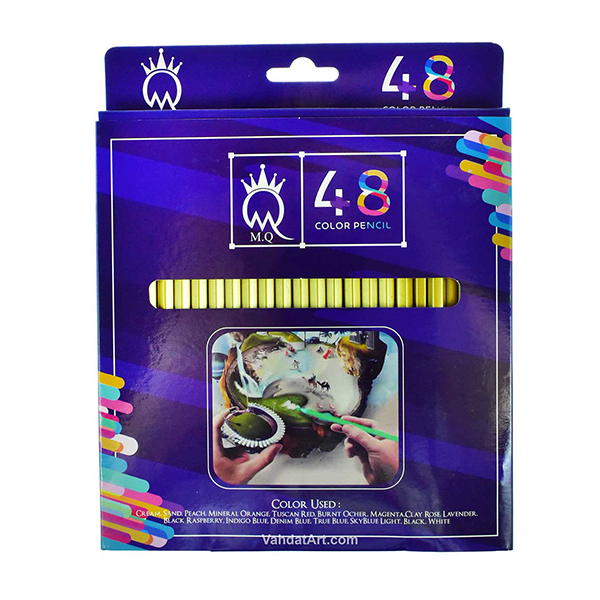 مداد-رنگی-ام-کیو-48-رنگ