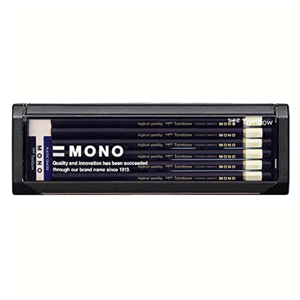 ست مداد طراحی مونوزیرو tombow(12 عددی)