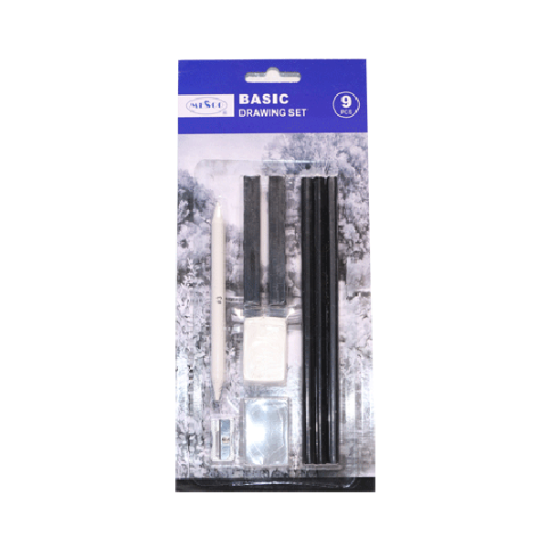 ست طراحی سیاه قلم مِسکو(9 عددی)
