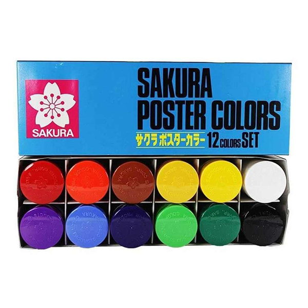 گواش-ساکورا-12-رنگ