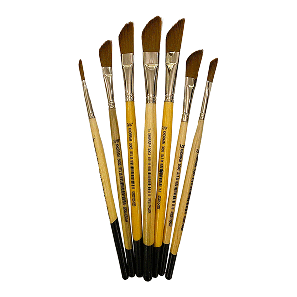 ست قلمو شمشیری خرم 3003 (7 عددی)