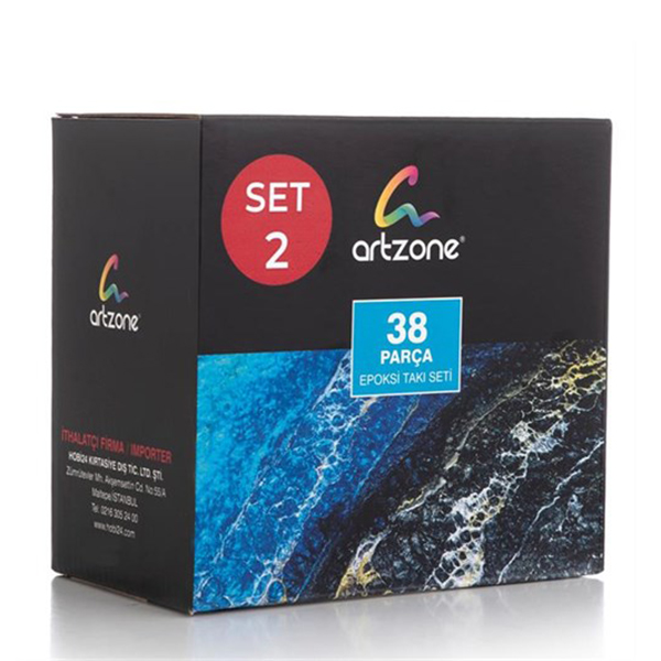 ست جامع رزین ساخت زیورآلات آرتزون