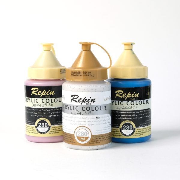 رنگ اکریلیک رپین متالیک(280 میل)