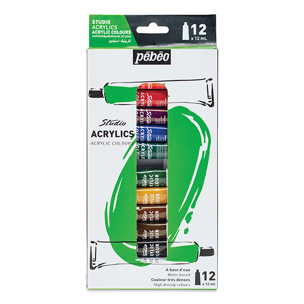 ست-اکریلیک-پ-ب-ا-12-رنگ