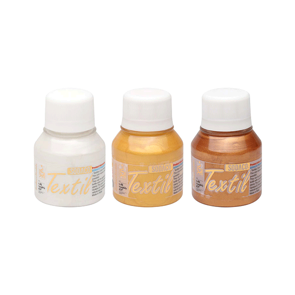 رنگ پارچه متالیک سوداکو(55 میل)