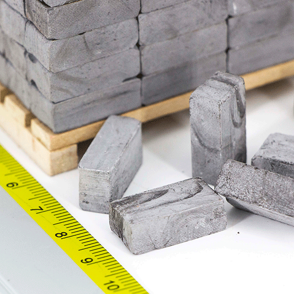 آجر فشاری طوسی مینیاتوری اشل