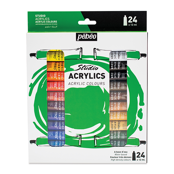 ست رنگ اکریلیک پ ب اُ