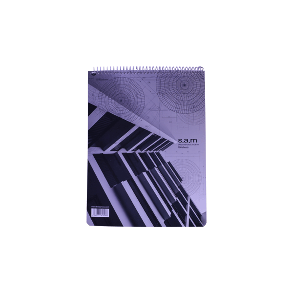 دفتر شطرنجی s.a.m(100 برگ)