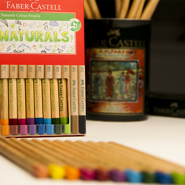 مداد-رنگی-طبیعی-فابر-کاستل