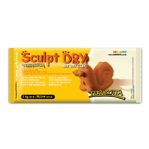 خمیر-مجسمه-سازی-هوا-خشک-Mungyo--رنگ-سفال