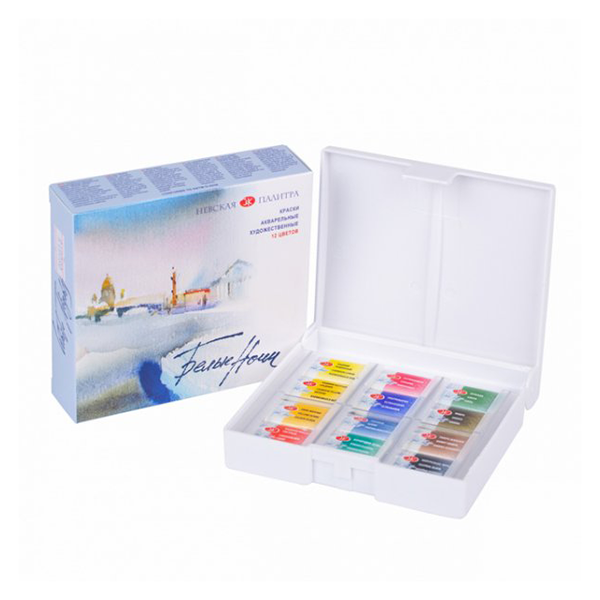 آبرنگ سنت پترزبورگ white nights(جعبه پلاستیکی)1