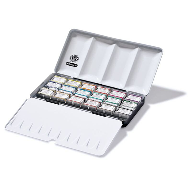 آبرنگ اشمینگ فوق آرتیست (18 رنگ) جعبه فلزی مدل هورادام