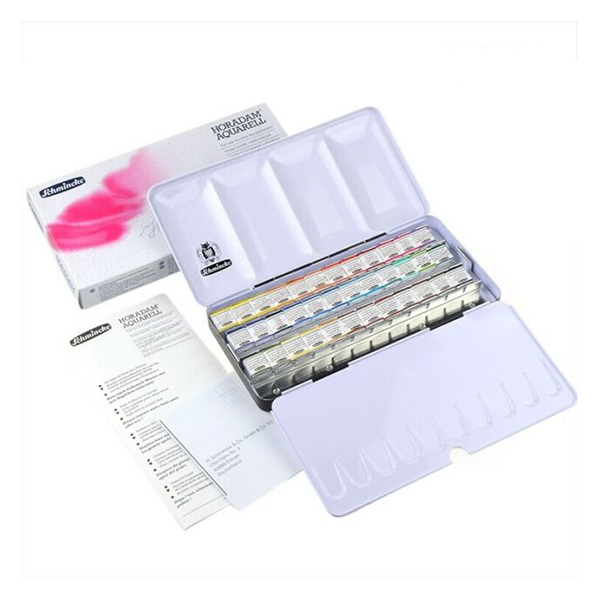 آبرنگ اشمینگ فوق آرتیست نیمه (36 رنگ) جعبه فلزی مدل هورادام