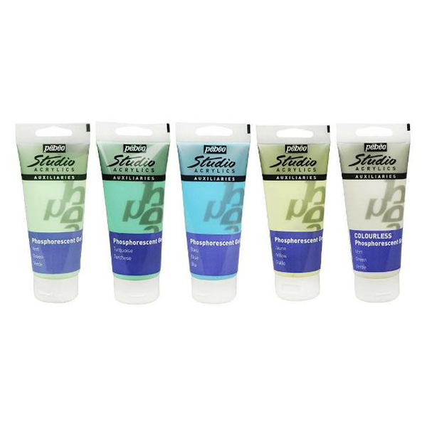 ژل اکریلیک فسفرسنت(شب تاب) پ ب اُ(100 میل)