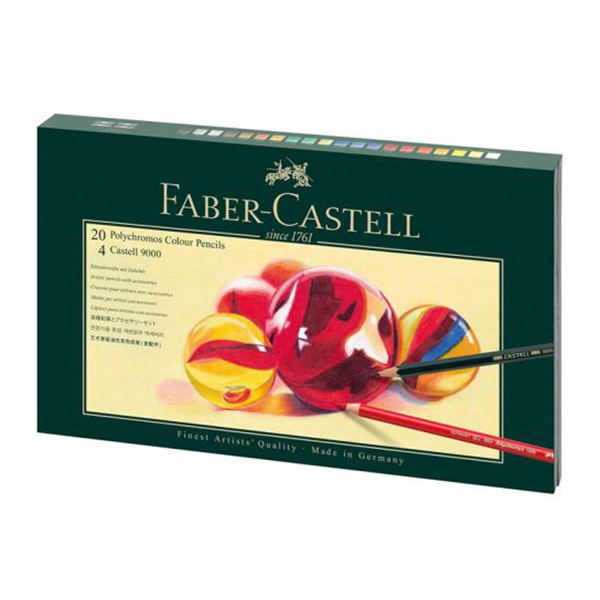 مداد رنگی پلی کروم فابرکاستل(26 تکه)