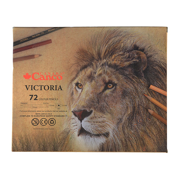 مداد-رنگی-کنکو-مدل-ویکتوریا 72 رنگ