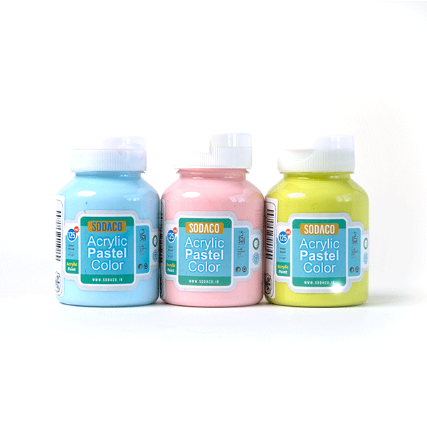 رنگ اکریلیک پاستلی سوداکو(125 میل)