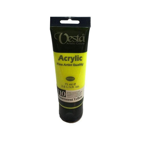 رنگ اکریلیک فلورسنت وستا(75 میل)