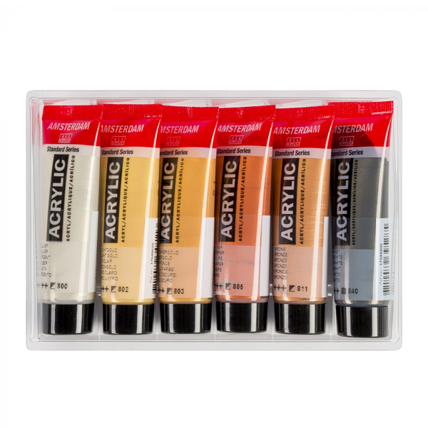 رنگ اکریلیک آمستردام (متالیک)