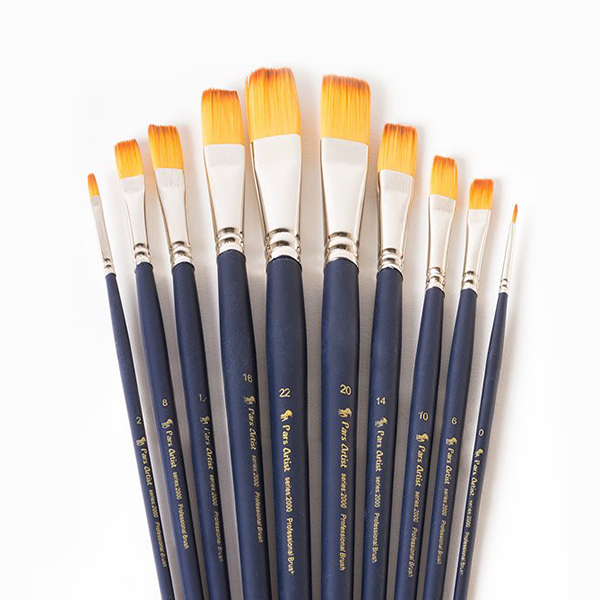 ست قلمو سرتخت پارس آرتیست 2000(10 عددی)