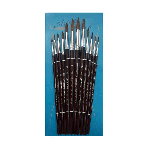 ست قلمو سرگرد ماریس 256(12 عددی)