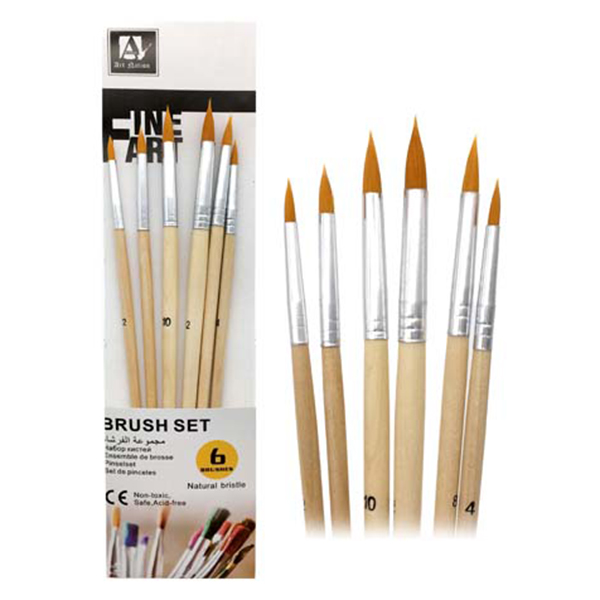 ست قلمو سرگرد 5806-Art Nation(6 عددی)