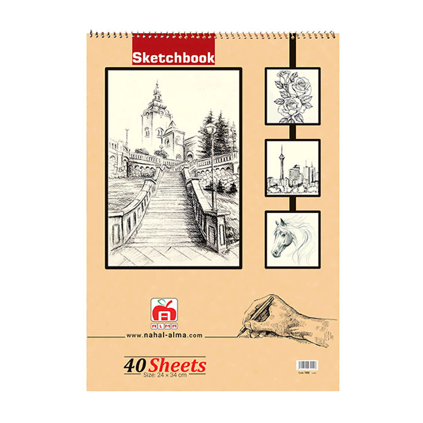 دفتر طراحی نهال(120 گرم)