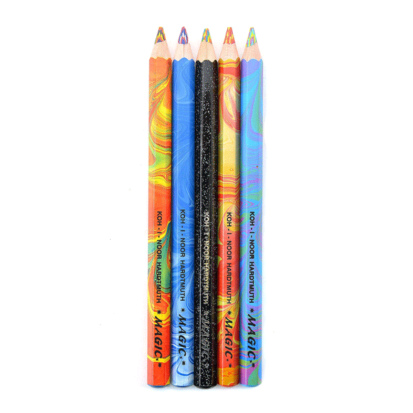 ست مداد رنگی مجیک کوه نور(5 عددی)