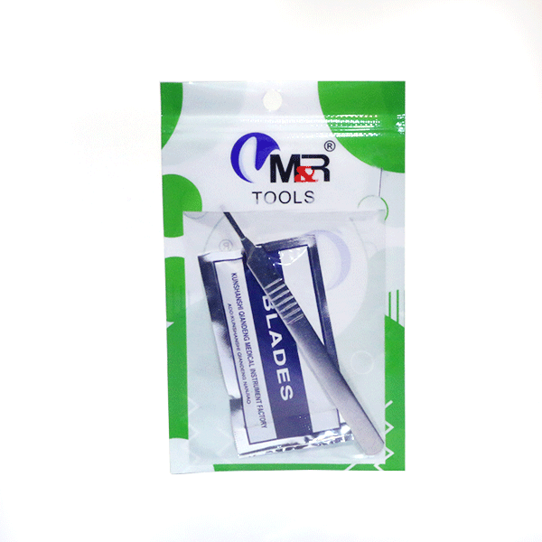 تیغ جراحی با یدک 10 عددی