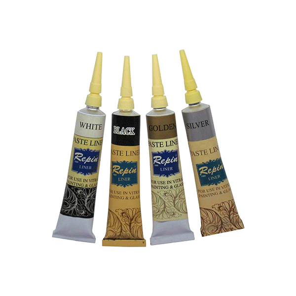 خمیر دورگیر شیشه متالیک رپین(پایه تینر)