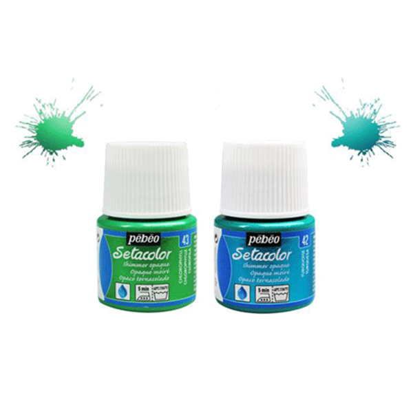 رنگ پارچه صدفی پ ب اُ(45 میل)