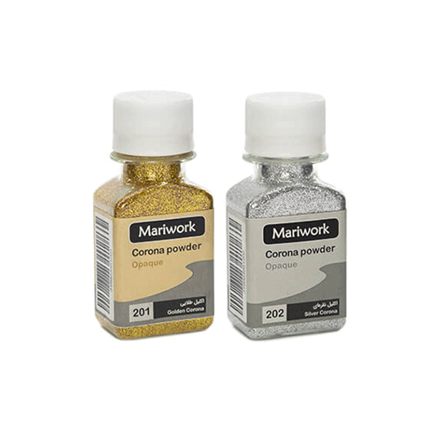 اکلیل رنگ پارچه ماری ورک