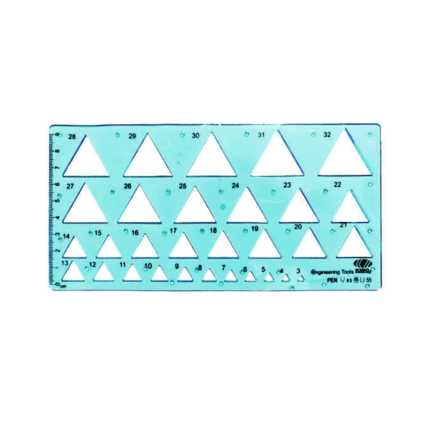 شابلون مثلث کیدو