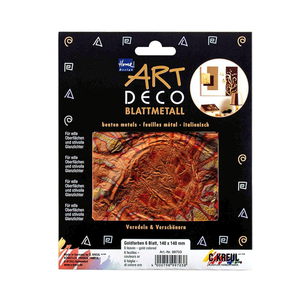 ورق طلا طرحدار کرویل