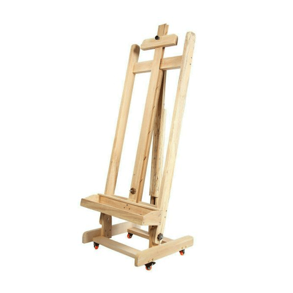 سه-پایه-چوبی-چرخ-دار-صنایع-چوبی-هنر