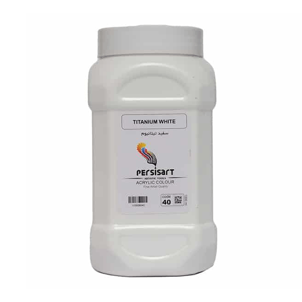 رنگ اکریلیک پرسیس آرت(سفید-یک کیلویی)