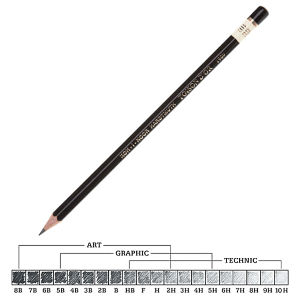 مداد طراحی کوه آی نور(3 گرید)