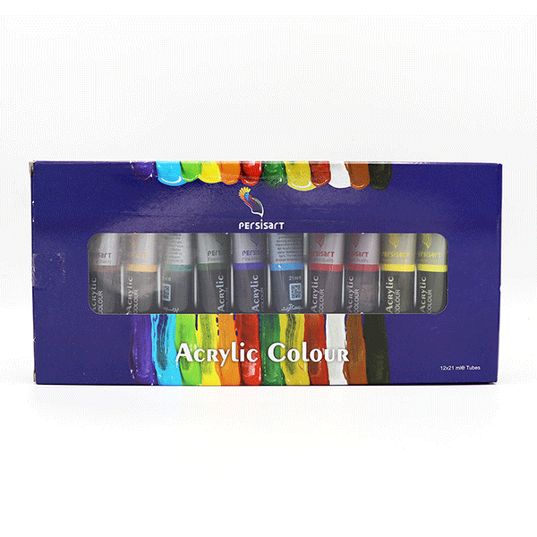 ست رنگ اکریلیک پرسیس آرت