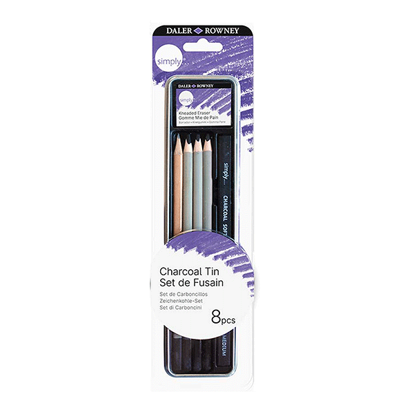 ست طراحی زغالی دالر رونی(8 تکه)