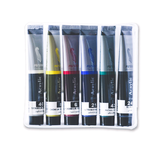 اکریلیک-6-رنگ-21-میل-پرسیس-آرت1