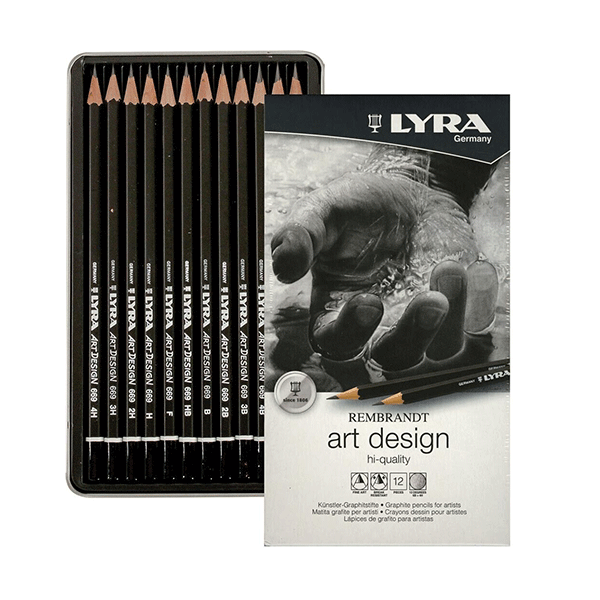 ست مداد طراحی لیرا(12 عددی)