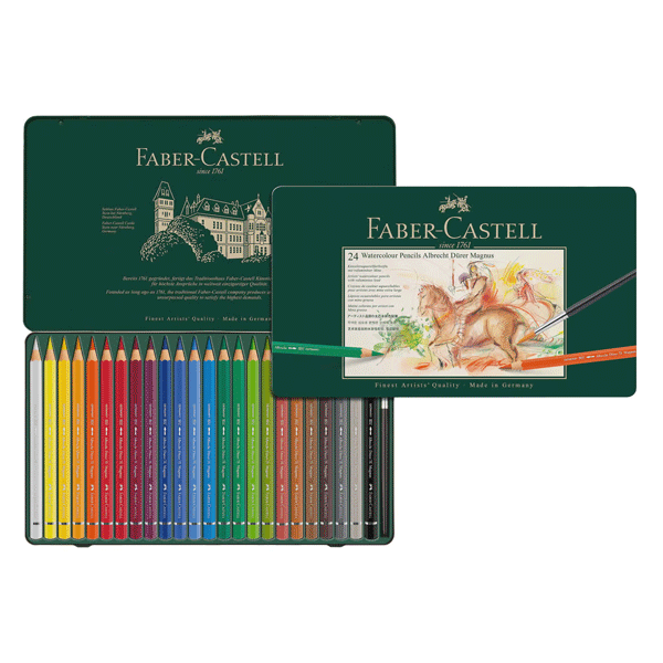 ست مداد آبرنگی فابرکاستل آلبرشت دورر(24 رنگ)