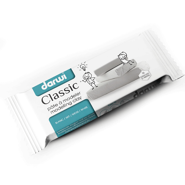 خمیر مجسمه سازی کلاسیک Darwi(سفید)
